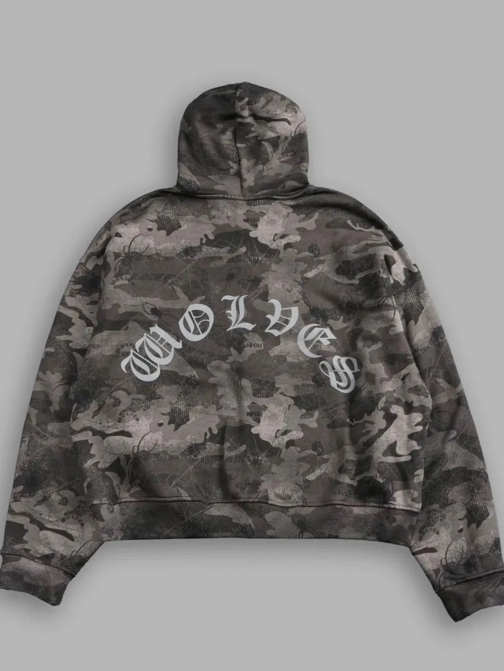 Darc Sport Wolf Chopper Double Zip Hoodie, Size XL - Picture 2 of 6